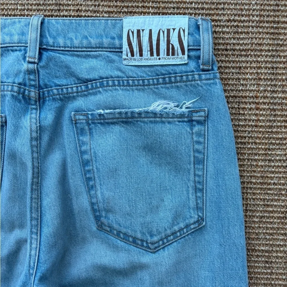 MOTHER SNACKS! Fun Dip Puddle Jean High Waisted Denim  Color: Lost of Nibbles